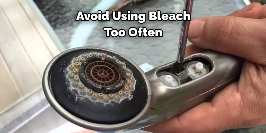 Avoid Using Bleach Too Often