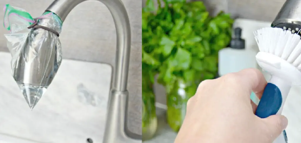 How to Clean Kitchen Faucet Head Without Vinegar