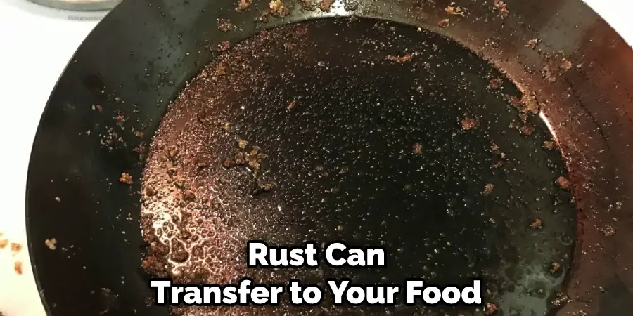 Rust Can Transfer to Your Food