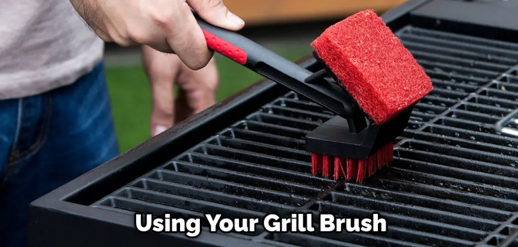 Using Your Grill Brush