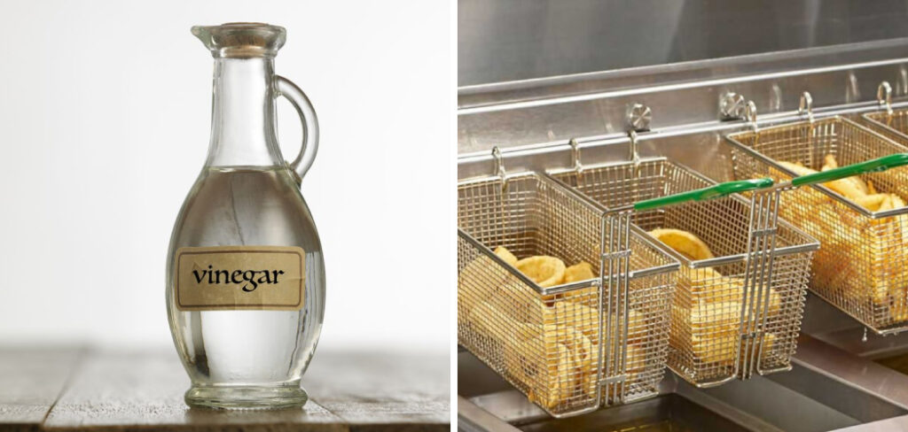 How to Clean a Deep Fryer with Vinegar