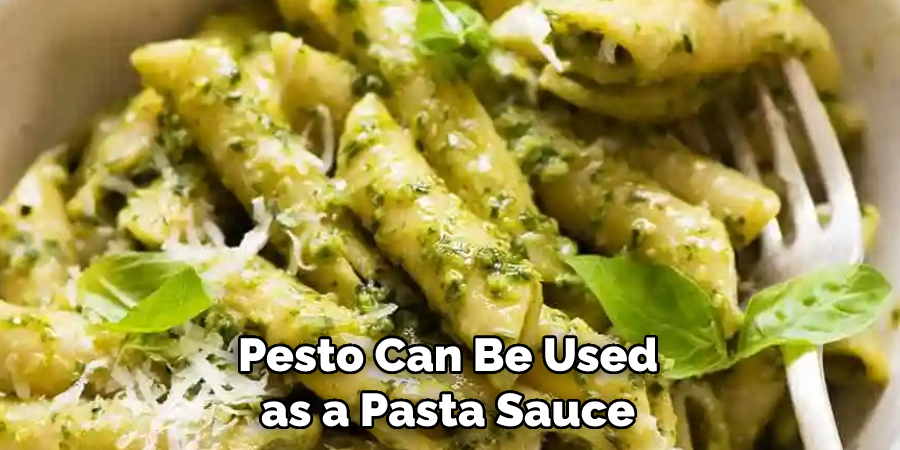 Pesto Can Be Used as a Pasta Sauce