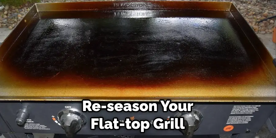 Re-season Your Flat-top Grill