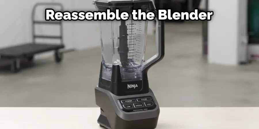  Reassemble the Blender
