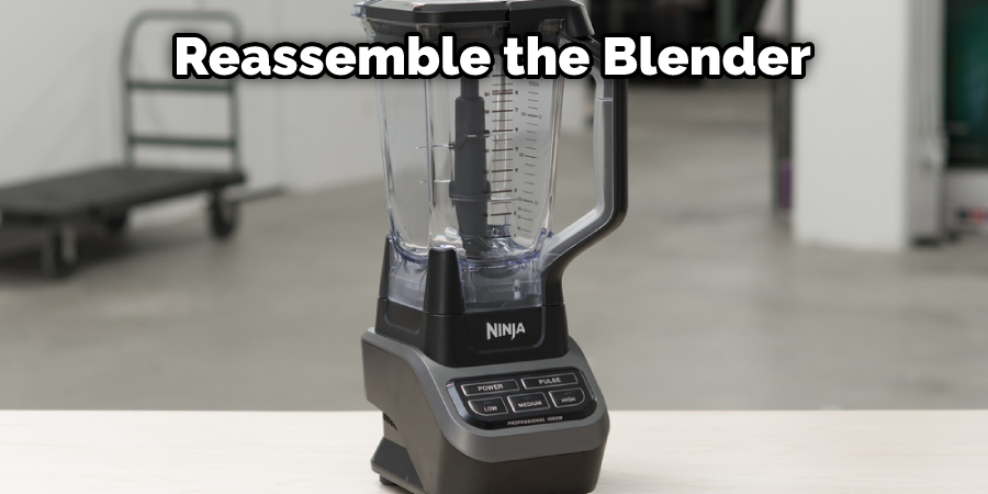  Reassemble the Blender