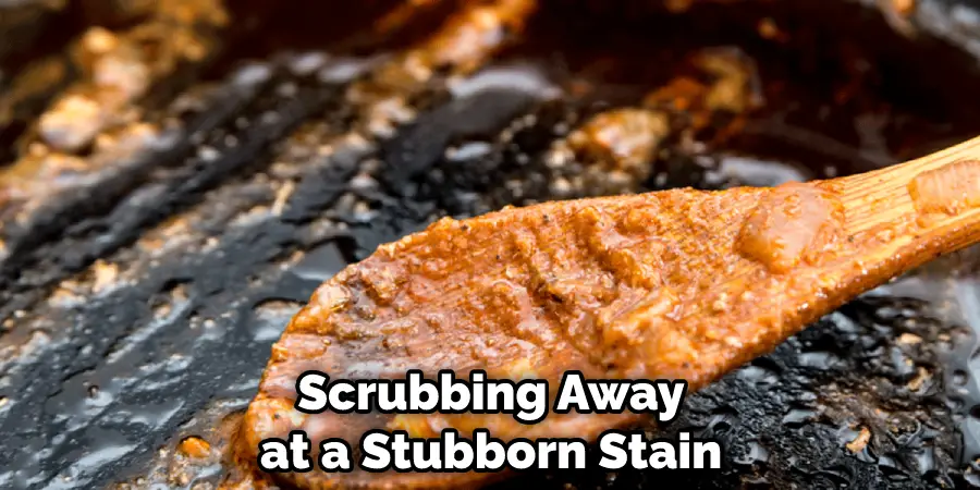 Scrubbing Away at a Stubborn Stain