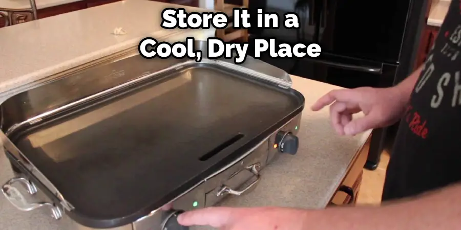 store it in a cool, dry place