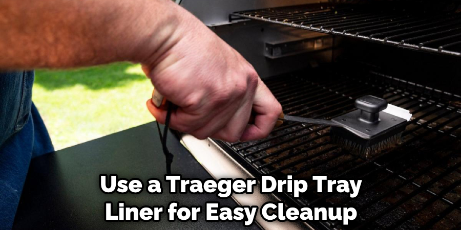 Use a Traeger Drip Tray Liner for Easy Cleanup