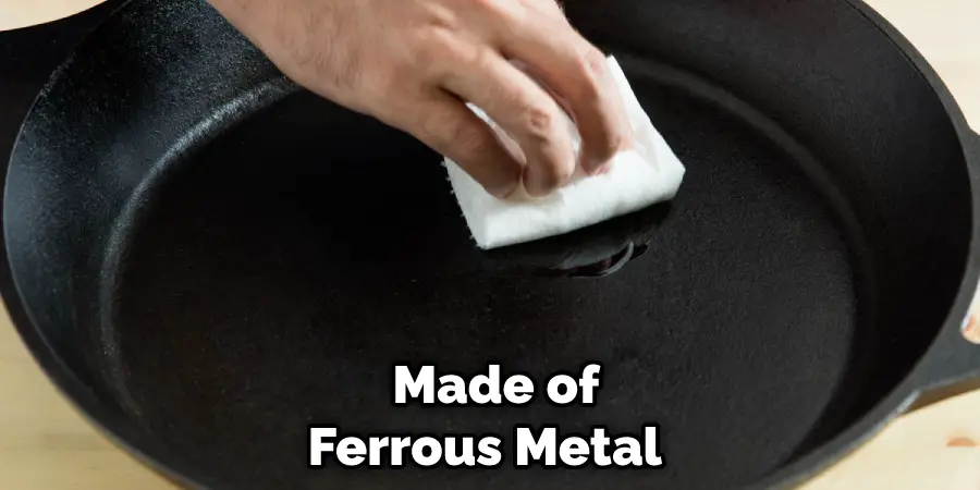  Made of Ferrous Metal 