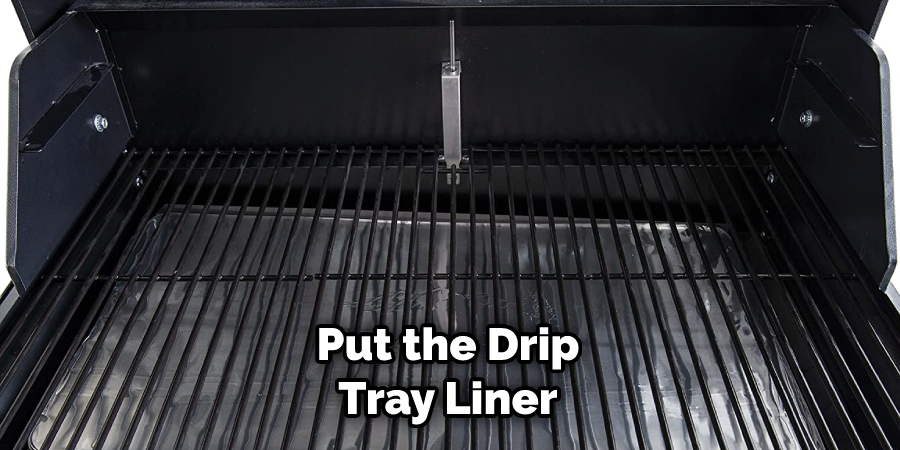 Put the Drip Tray Liner