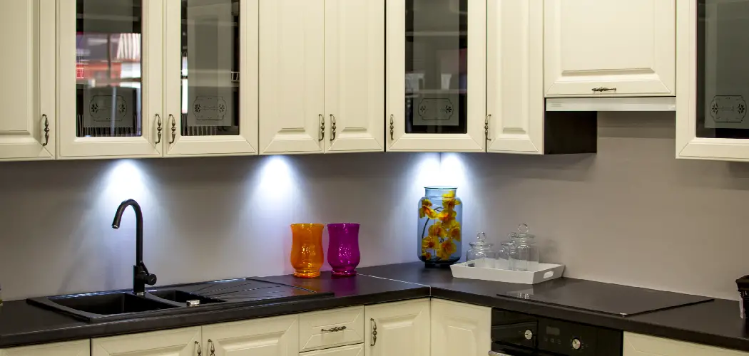 how to make kitchen cabinets look glossy