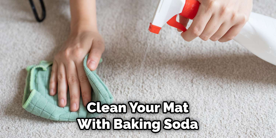 Clean Your Mat With Baking Soda