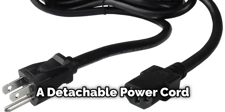 A Detachable Power Cord