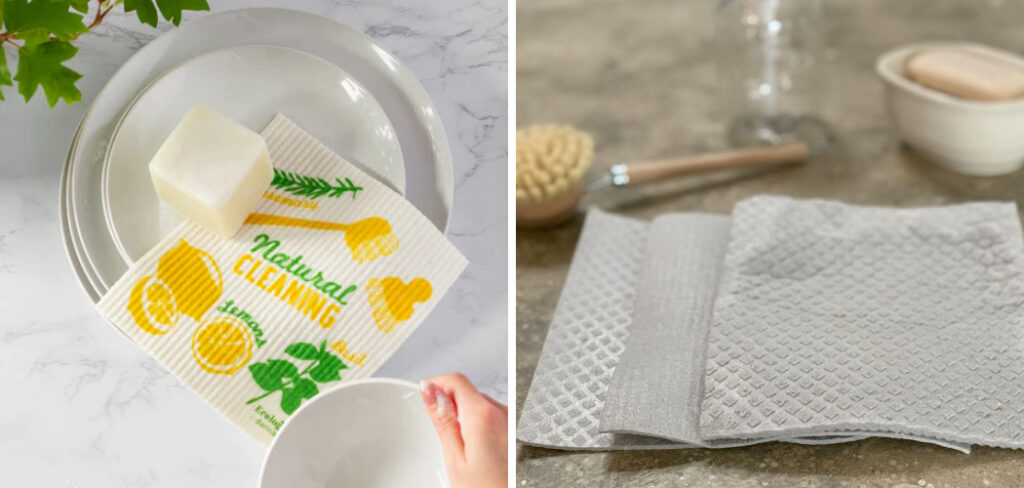 How to Wash Swedish Dishcloth