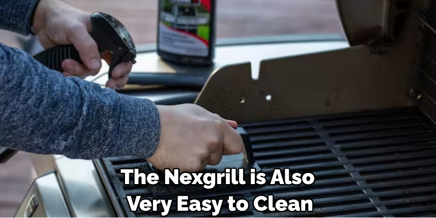 The Nexgrill is Also Very Easy to Clean