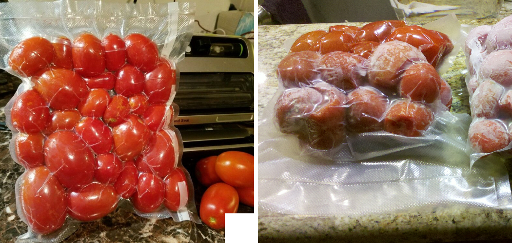 How to Vacuum Seal Tomatoes