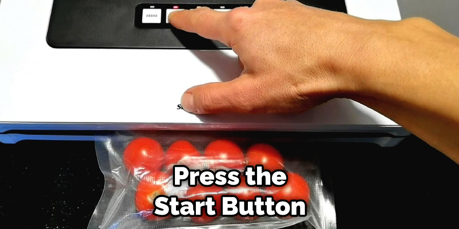 Press the Start Button