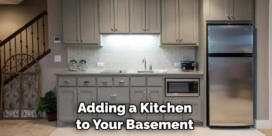 Adding a Kitchen to Your Basement