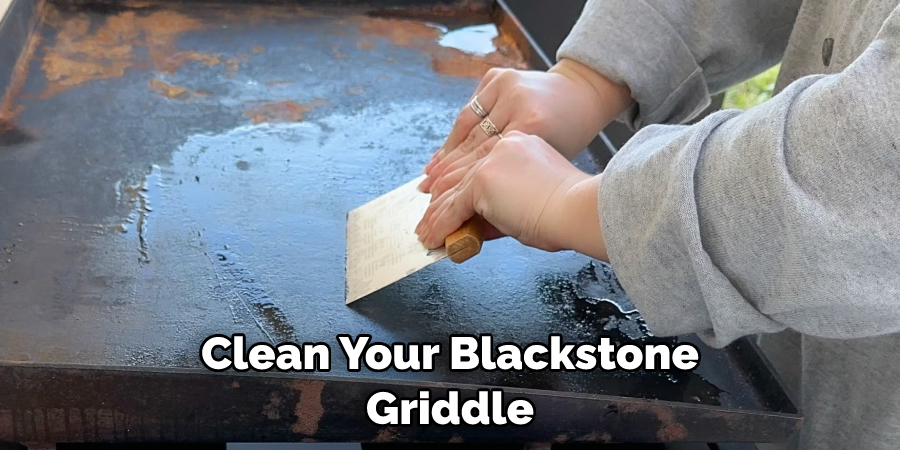 Clean Your Blackstone Griddle