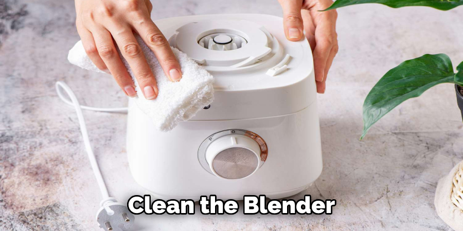 Clean the Blender