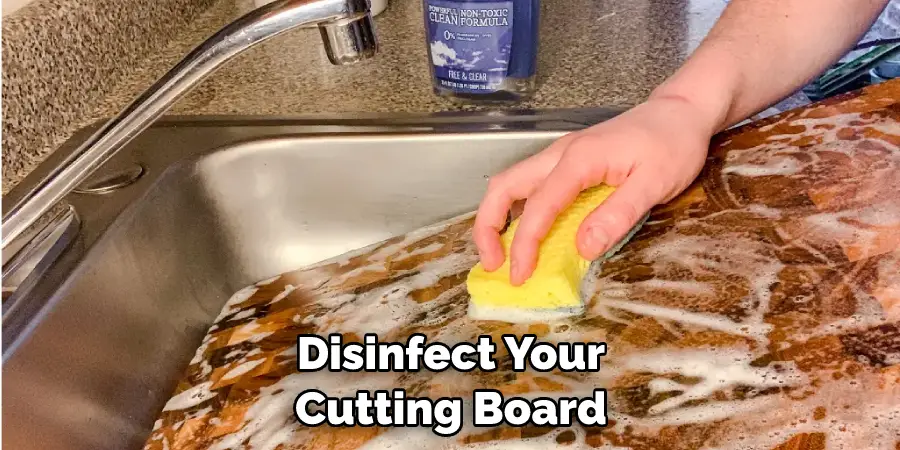 Disinfect Your Cutting Board