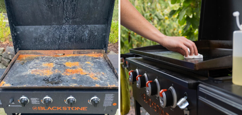 How to Clean Rusted Blackstone Griddle