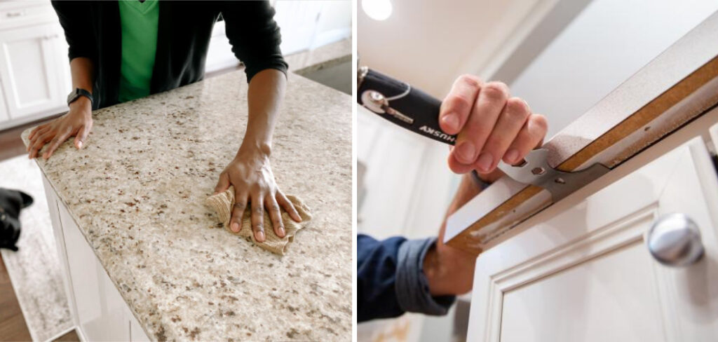 How To Remove Glued Laminate Countertops