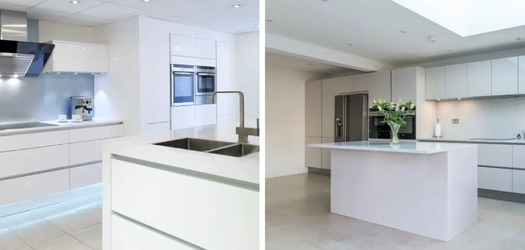 How to Update a White Gloss Kitchen