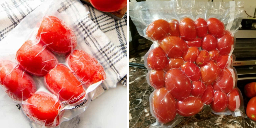 How to Vacuum Seal Tomatoes