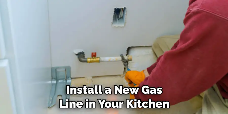 Install a New Gas Line in Your Kitchen