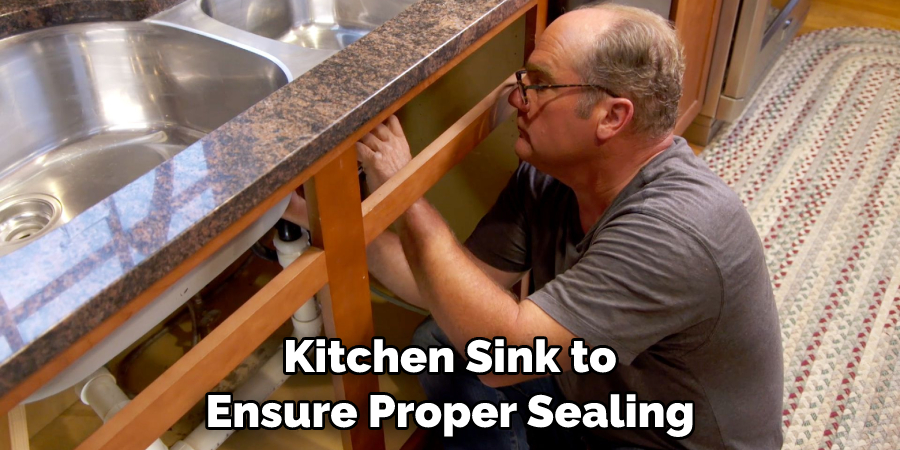 Kitchen Sink to Ensure Proper Sealing