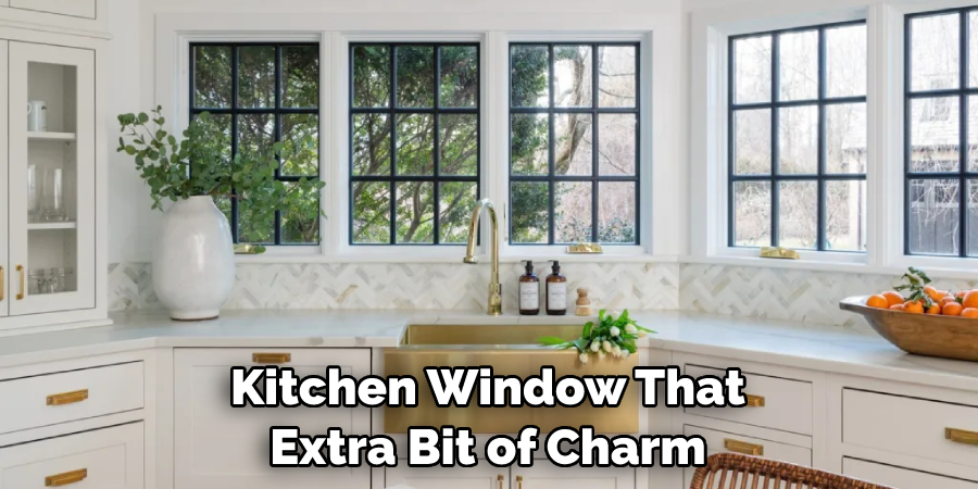 Kitchen Window That Extra Bit of Charm