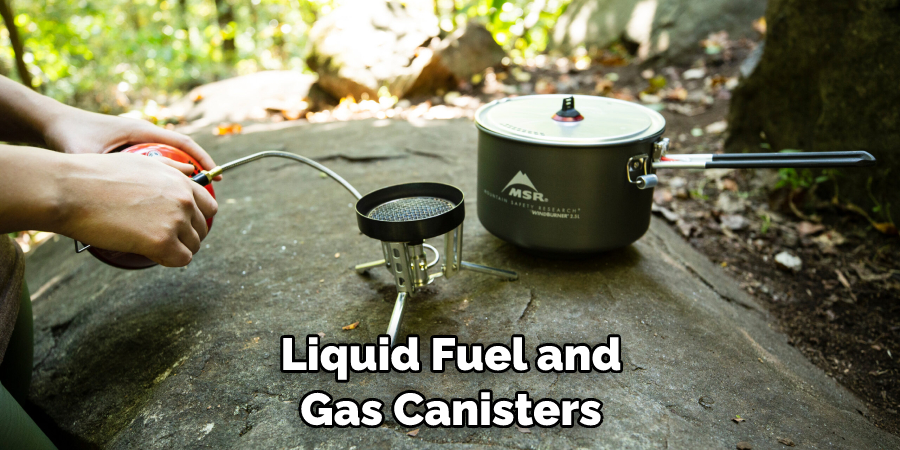 Liquid Fuel and Gas Canisters