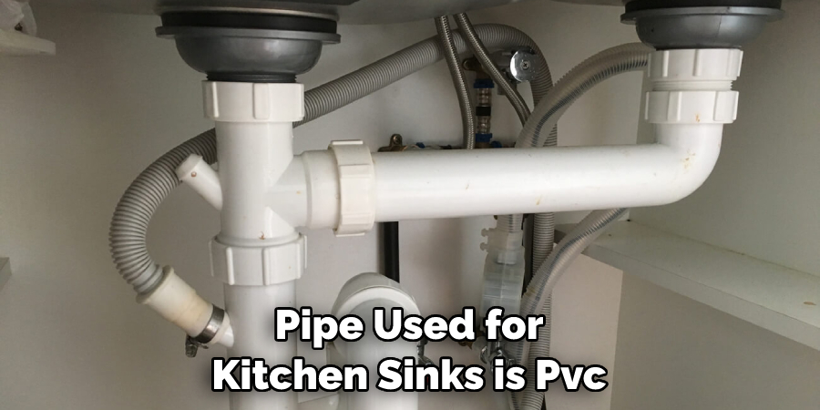 Pipe Used for Kitchen Sinks is Pvc