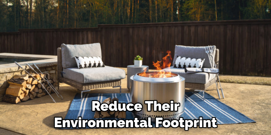 Reduce Their Environmental Footprint