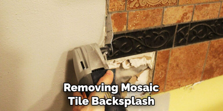 How to Remove Mosaic Tile Backsplash | 6 Easy Steps (2025)