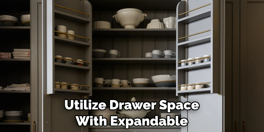 Utilize Drawer Space With Expandable