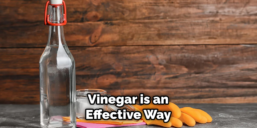 Vinegar is an Effective Way