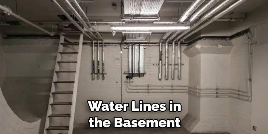 Water Lines in the Basement
