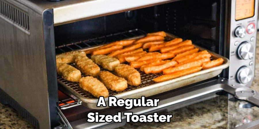 A Regular  Sized Toaster