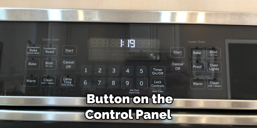  Button on the Control Panel