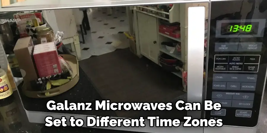 Galanz Microwaves Can Be Set to Different Time Zones