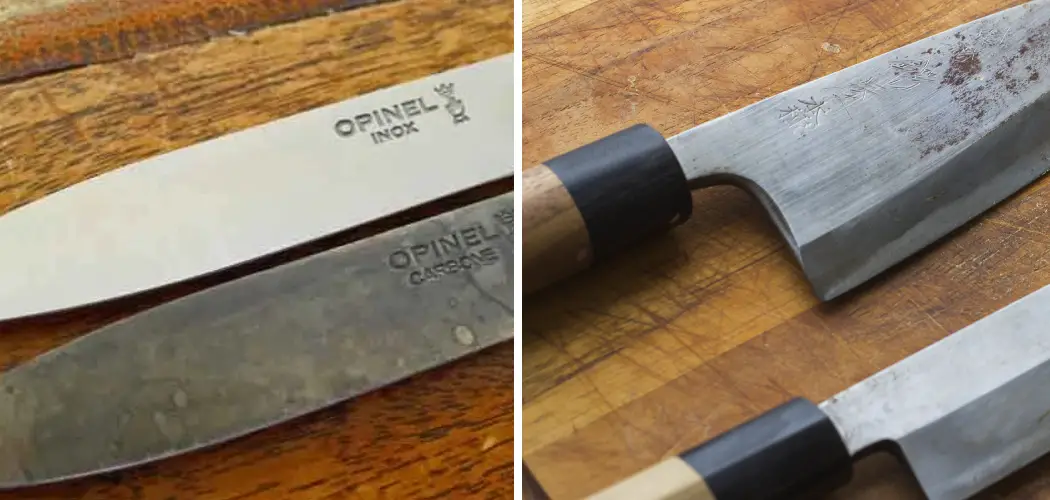 How to Clean Carbon Steel Knife