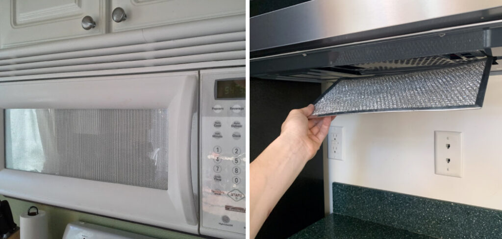 How to Clean Microwave Vent