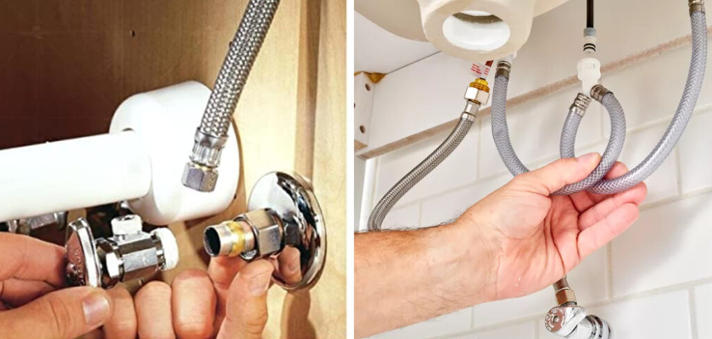 How to Connect Two Faucet Supply Lines