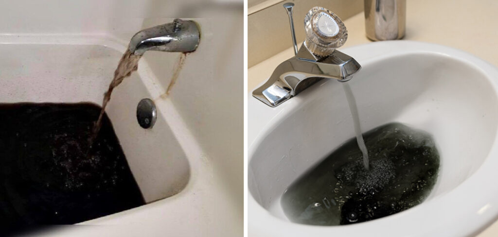 How to Fix Black Water Coming Out of Faucet