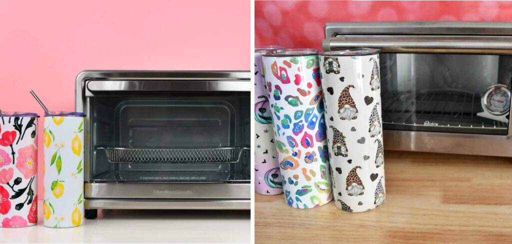 How to Sublimate a Tumbler in a Regular Oven