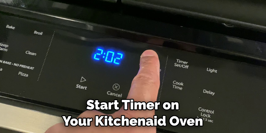 Start Timer on Your Kitchenaid Oven