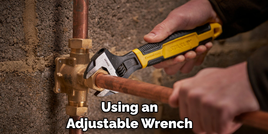 Using an Adjustable Wrench