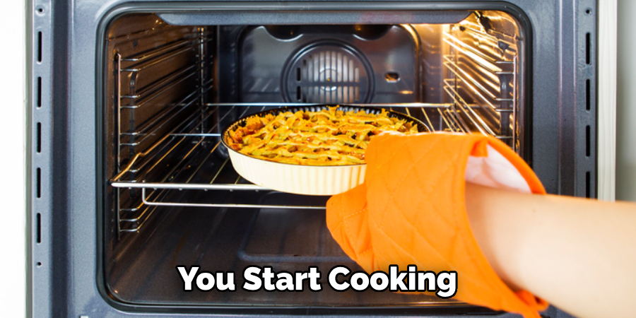 You Start Cooking